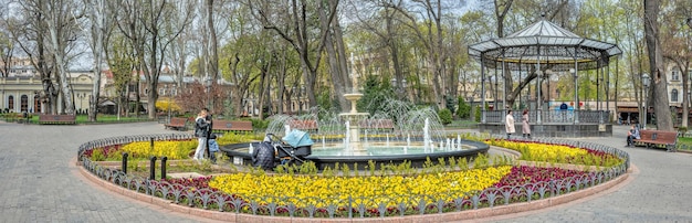 Brunnen im Stadtgarten von Odessa Ukraine