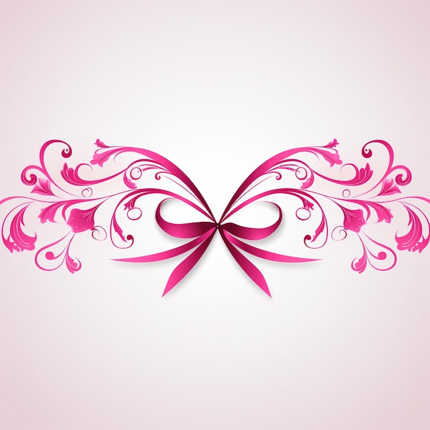 Foto brustkrebs-armbänder, massenband-symbol für krebs, rosa, schwarzes band, mini-weihnachtsbogen