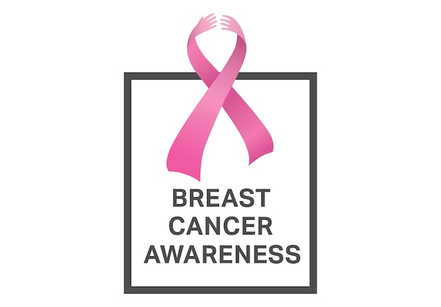 Brustkrebs-Awareness-Nachricht