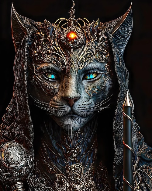 Brutale Metallkatze