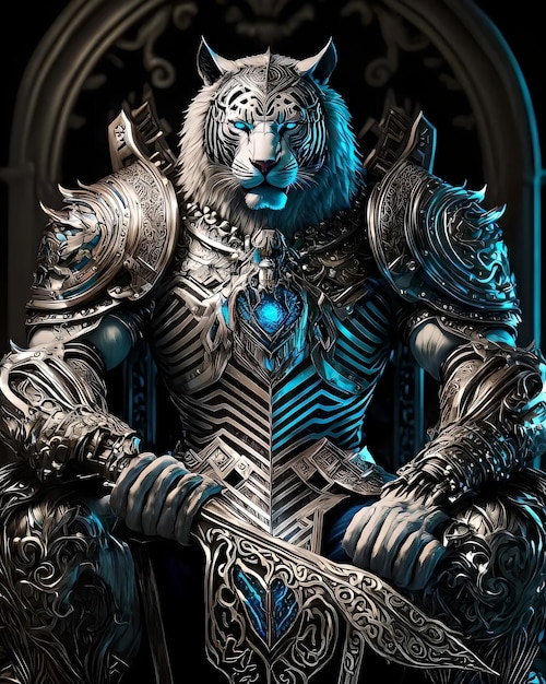 Brutaler Metalltiger