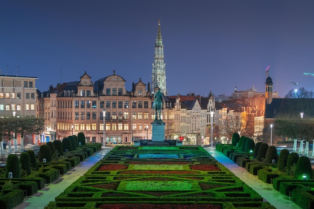 Bruxelas bélgica no mont des arts