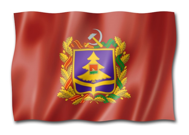 Bryansk estado Oblast bandera Rusia