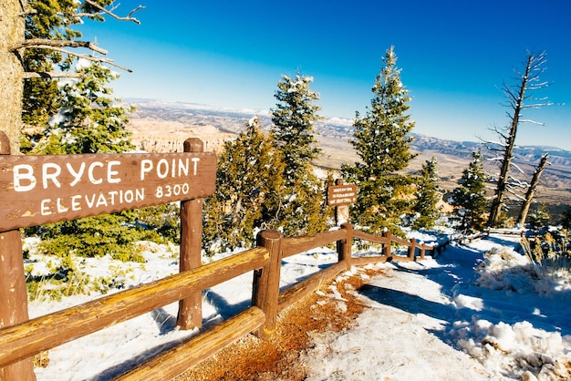 Bryce Canyon National Park Utah Estados Unidos dezembro 2019