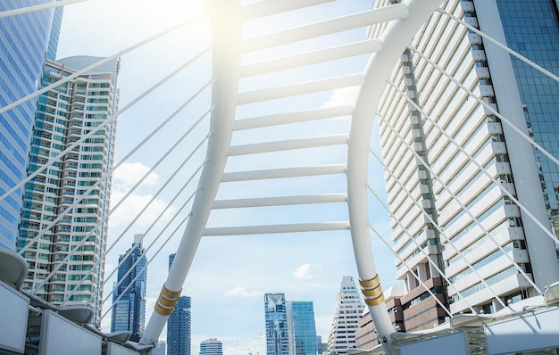 BTS SkyTrain Chong Nonsi Tailandia es otro punto de referencia para los turistas y un área de oficinas de negocios 21 junio 2022 Bankok Tailandia