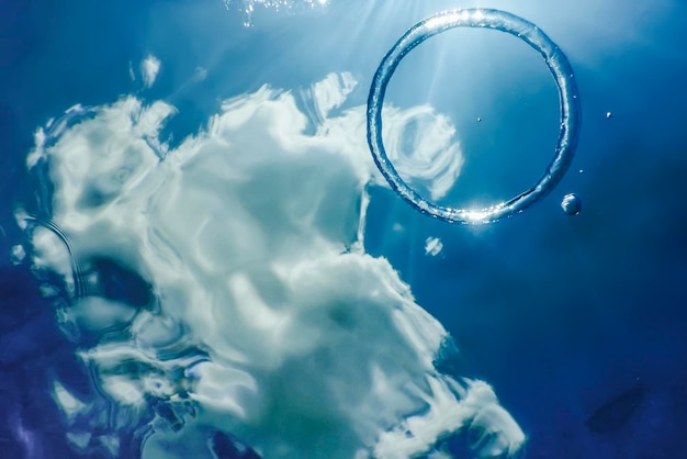 Bubble Ring Underwater, Ring Bubble.