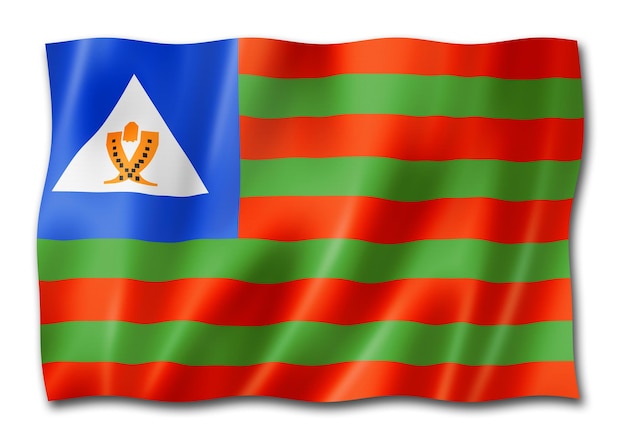 Bubis bandeira étnica África