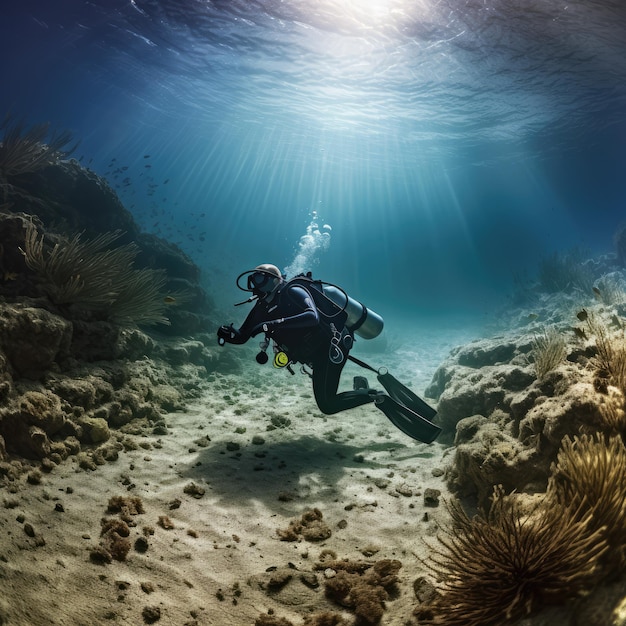 Buceo bajo el agua