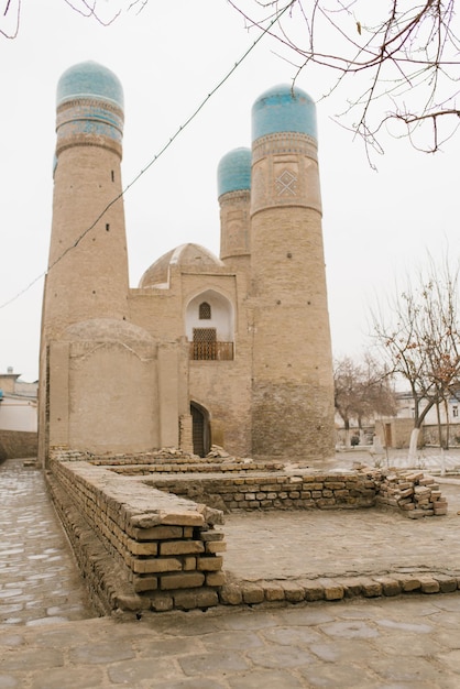 Buchara Usbekistan Dezember 2022 Madrasah Chor Minor