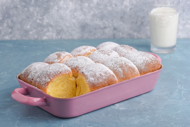 Buchteln Pan dulce horneado