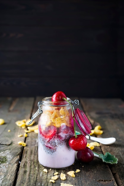 Buchweizen mit Chia Pudding