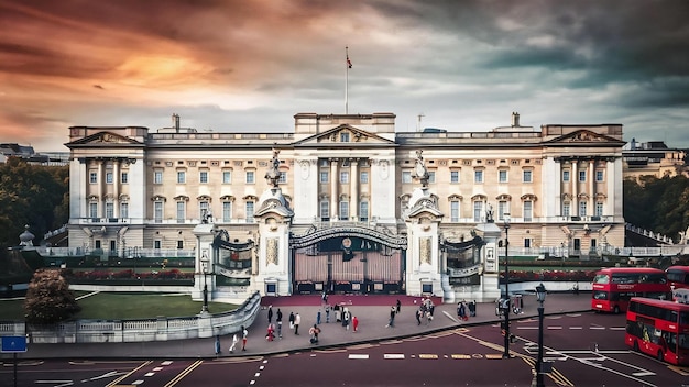 Buckingham Palace in der Stadt London, England, Großbritannien