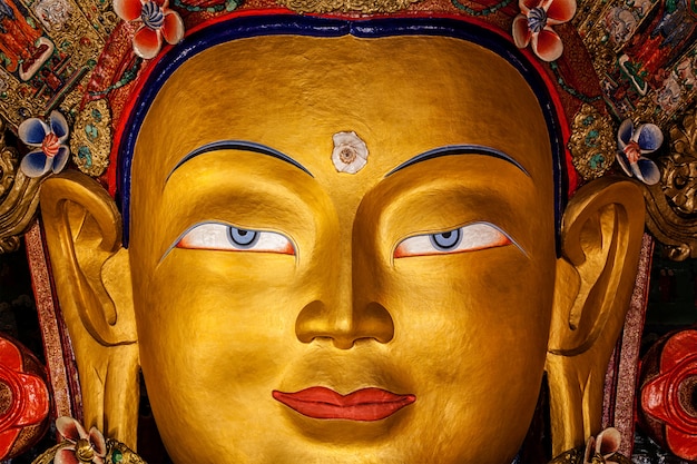 Buda Maitreya em Thiksey Gompa