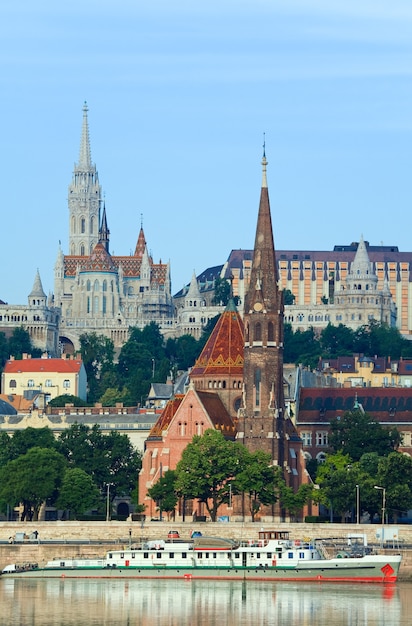 Budapest-Morgenansicht.