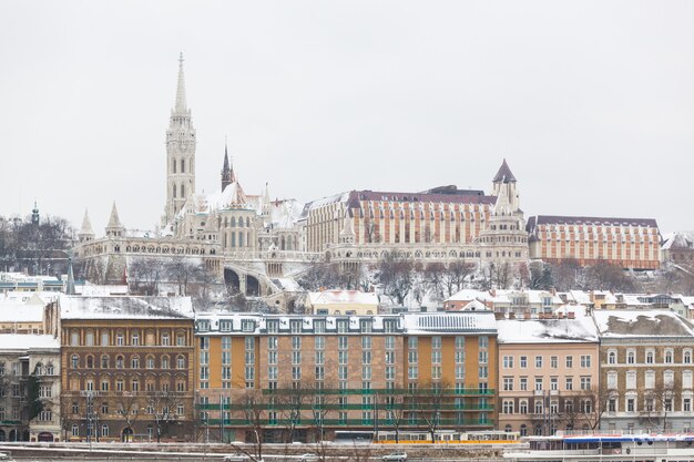 Budapest-Schloss in Buda Side von Donau