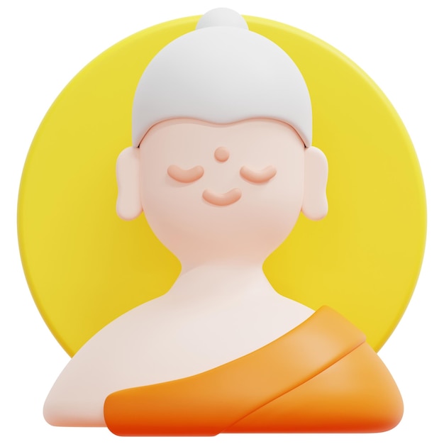 buddha 3d-render-symbol-illustration