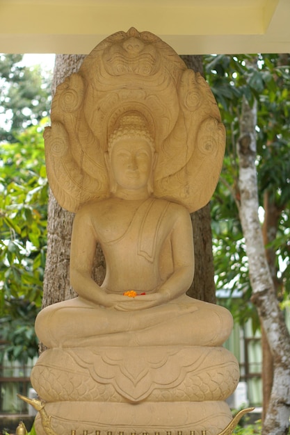 Buddha-Statue aus Stein