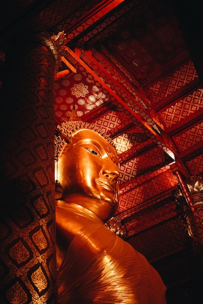 Buddha-Statue im Schamtempel von Thailand