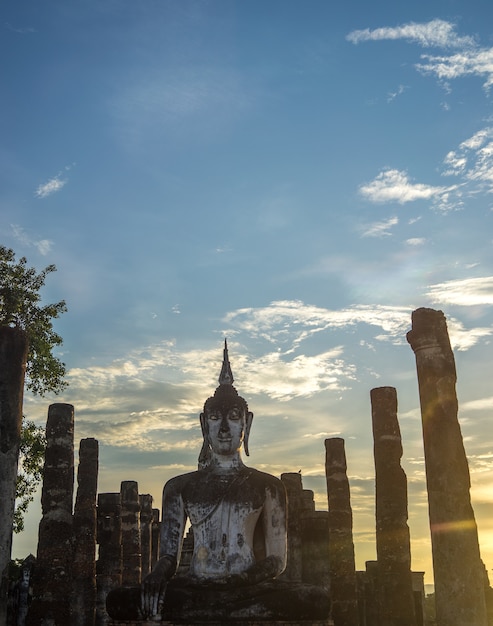 Buddha-Statue in Sukhothai, Thailand