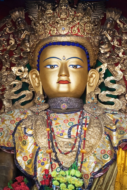 Buddha-Statue in Swayambhunath