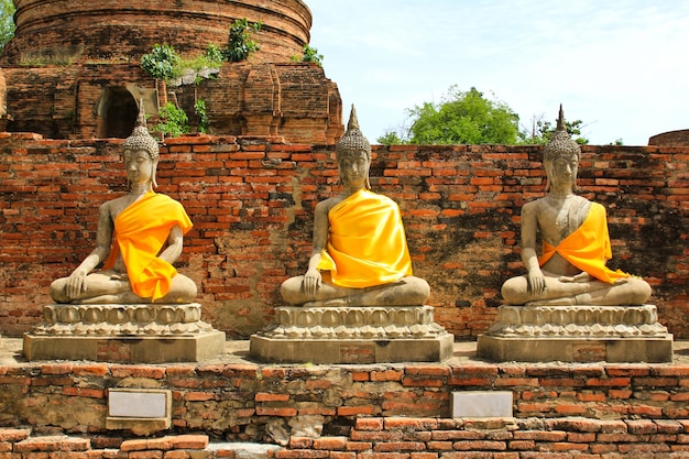 Buddha-Statuen in Ayutthaya