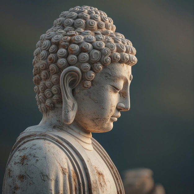 Buddhismus visuelles Fotoalbum voller religiöser formeller Momente