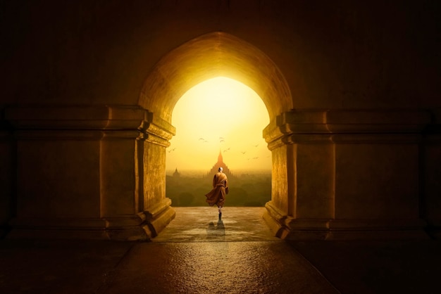 Buddhistischer Tempel im Bagan-Tal