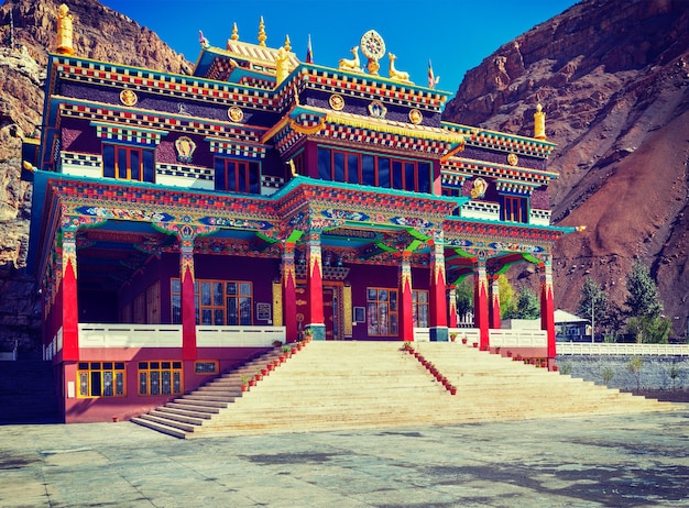 Buddhistisches Kloster im Kaza Spiti Valley Himachal Pradesh Indien