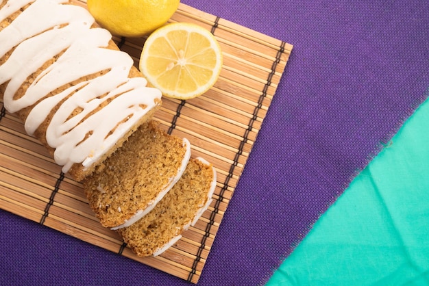 Budin pudin de limão orgânico