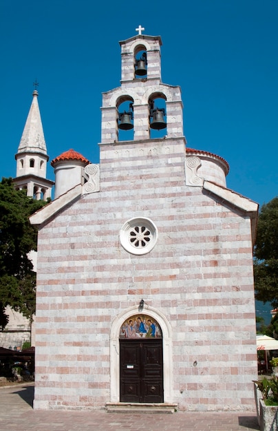 Budva ciudad Montenegro Holy Trinity Iglesia Ortodoxa arquitectura emblemática