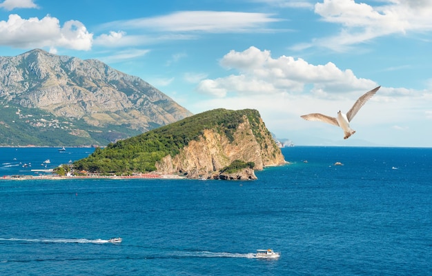 Budva no mar Adriático