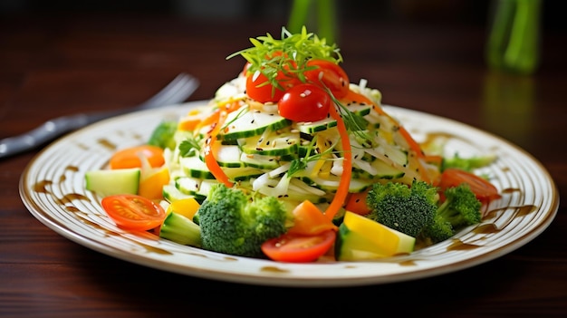 Buena ensalada de verduras