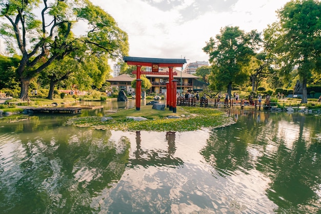 Buenos Aires Argentina 14 de diciembre de 2023 El Jardín Japonés de Buenos Aires Japón