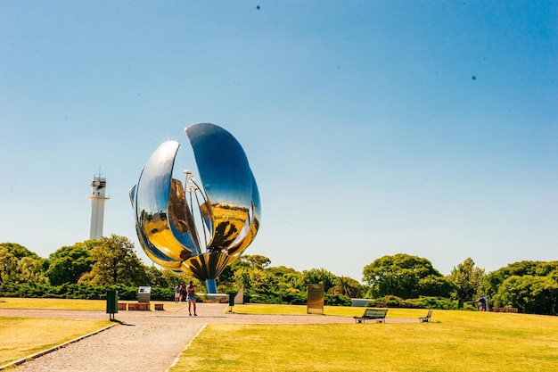 BUENOS AIRES ARGENTINIEN DEZEMBER 2019 Floralis-Generika-Denkmal