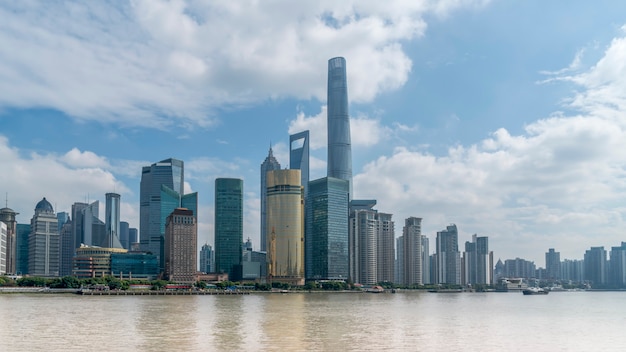 Bürogebäude des Finanzbezirks Shanghai Lujiazui