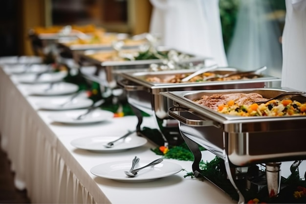 Buffet-Catering-Bankett