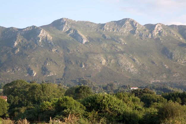 Bufones de Pria cerca de Picos de Europa, Austrias, España