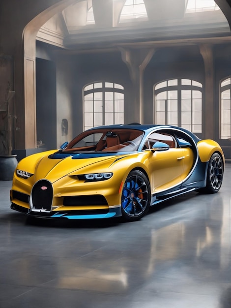 Bugatti Chiron ai generado