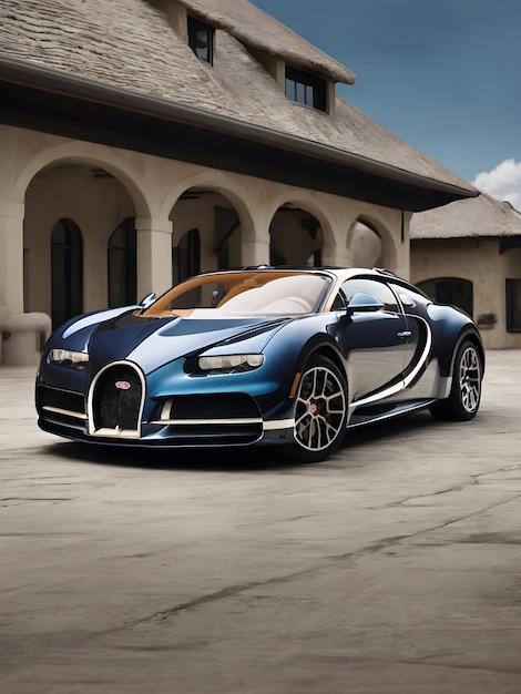 Bugatti Chiron ai generado