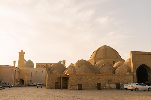 Foto bukhara uzbekistán diciembre 2022 vista de la ciudad vieja