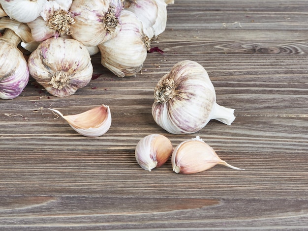 Bulbos y dientes de ajo