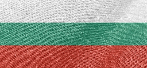 Bulgarien Stoff Flagge Baumwollmaterial breite Fahnen Tapete farbiger Stoff Bulgarien Flagge Hintergrund