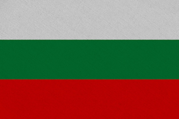 Bulgarien Stoffflagge