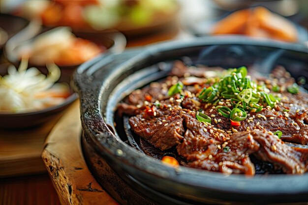 Bulgogi famosa barbacoa coreana