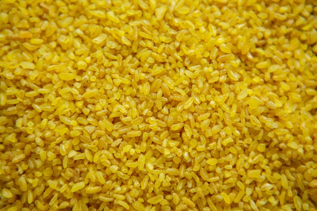 Foto bulgur, cereales para todo el marco