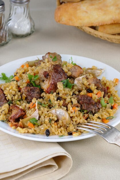 Bulgur com carne