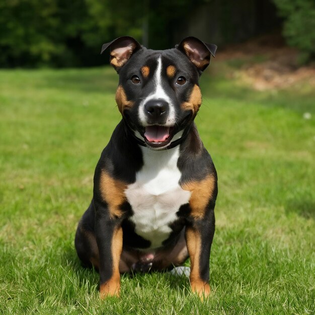 El bull terrier de Staffordshire