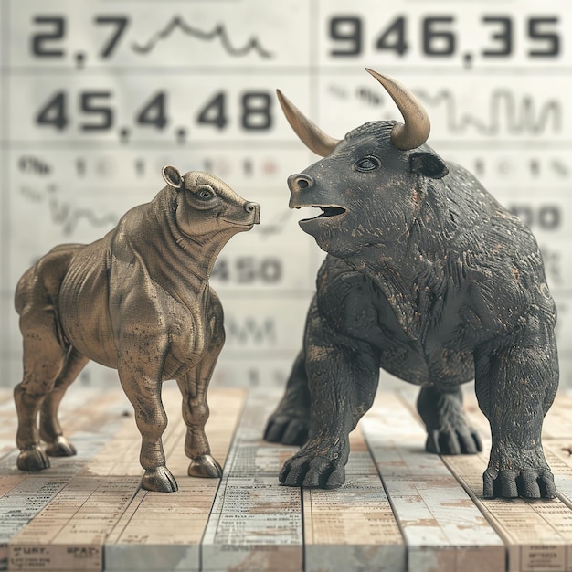 Bull und Bear auf der Börse v 6 Job-ID c66f21f0b248420699db37571b66234a