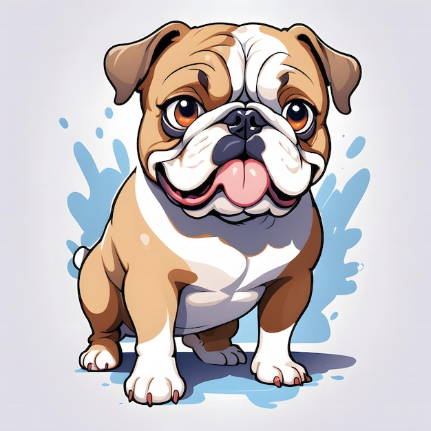 Bulldog Clipart (en inglés)