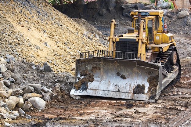 Bulldozer Maschine